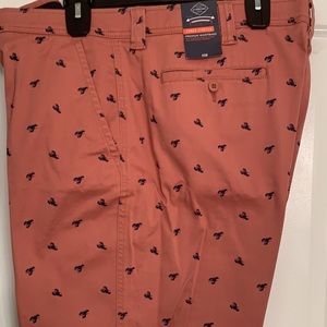 Men’s St John’s Bay orange lobster shorts Size 42